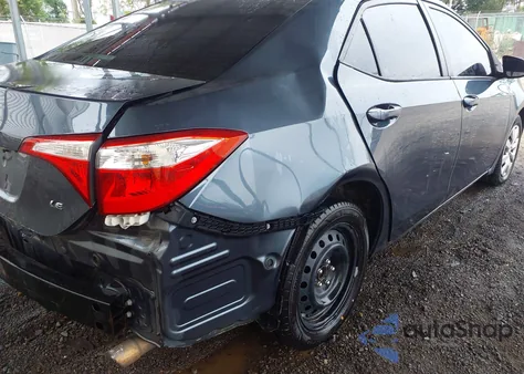 2016 Toyota Corolla Le из США, поврежденный, VIN 2T1BURHE4GC684620